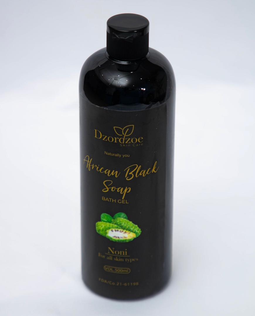 Dzordzoe African Black Soap (Noni) 500ml