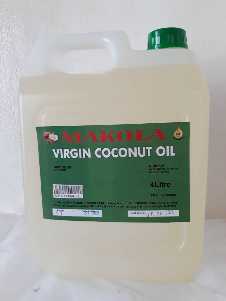 Makola Virgin Coconut Oil 4L Gallon