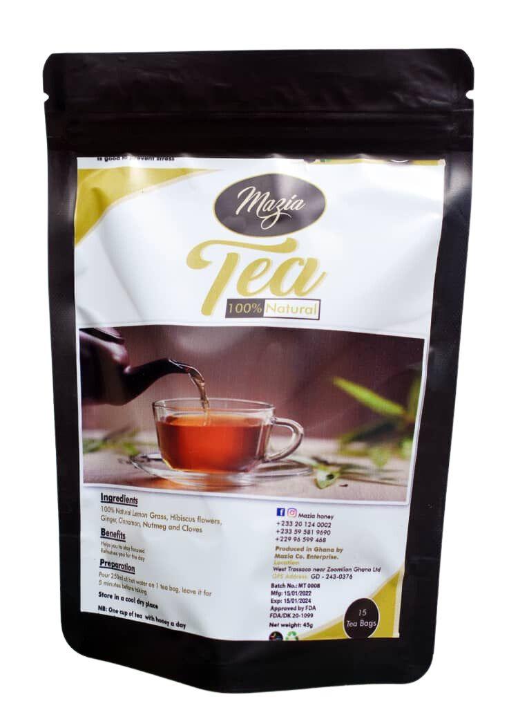 Mazia 100% Natural Tea (15 x 50g)