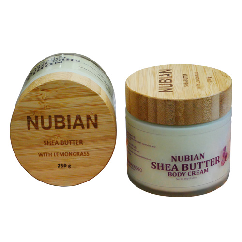 Nubian Shea Butter Body Cream with Lemongrass 250g