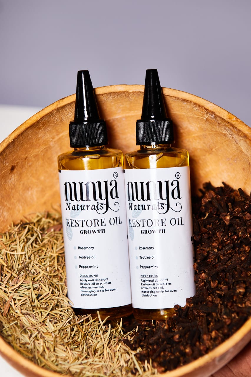Nunya Naturals Restore Oil (Growth) 150ml - Image 2
