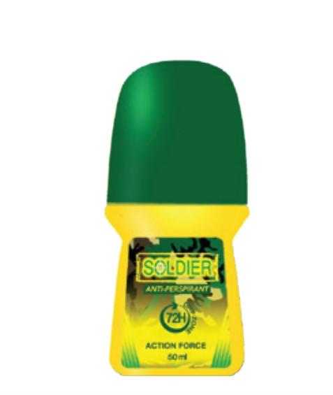 Ghandour Soldier Roll on (Action) - 50ml