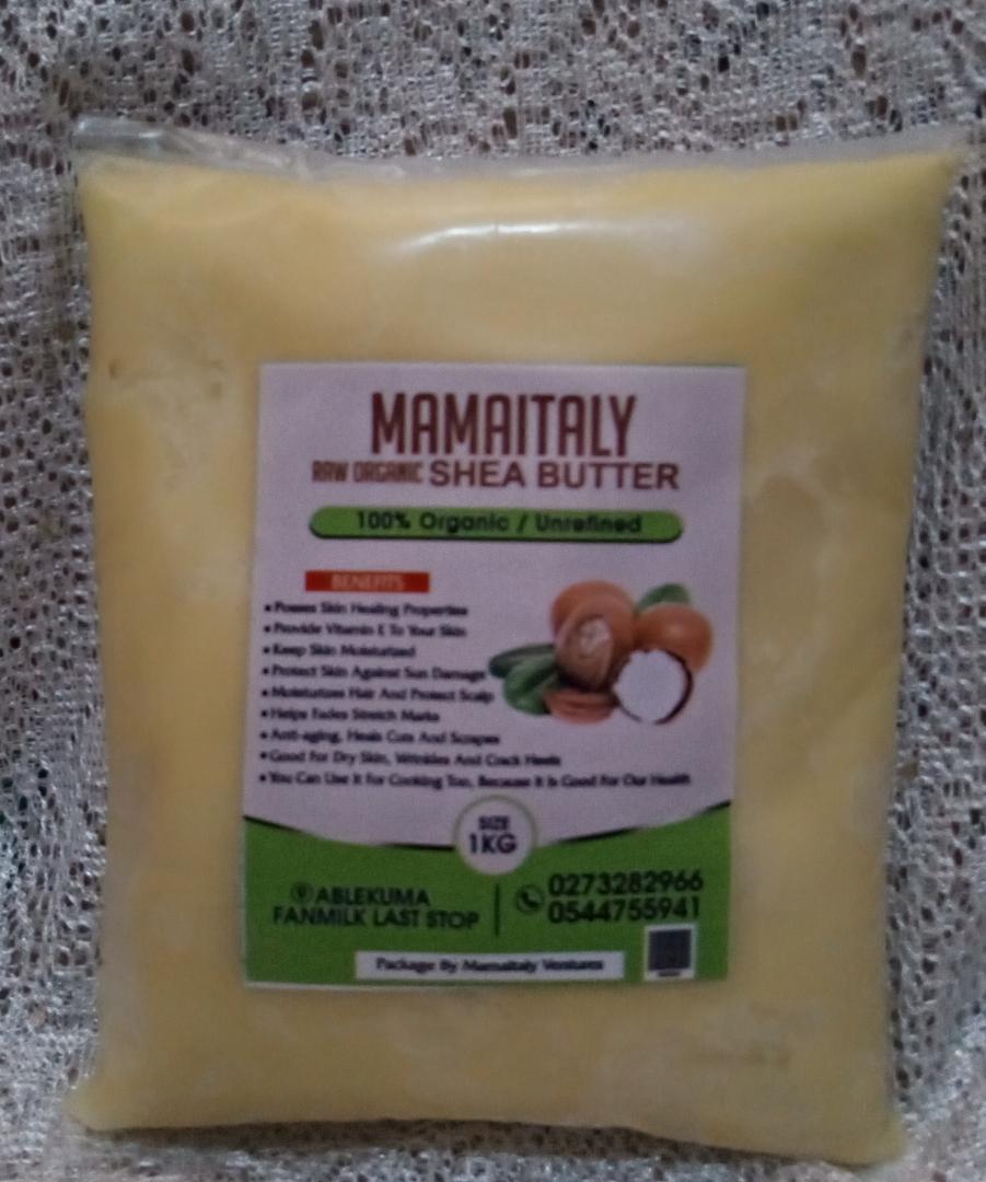 Mamaitaly Raw Organic Shea Butter