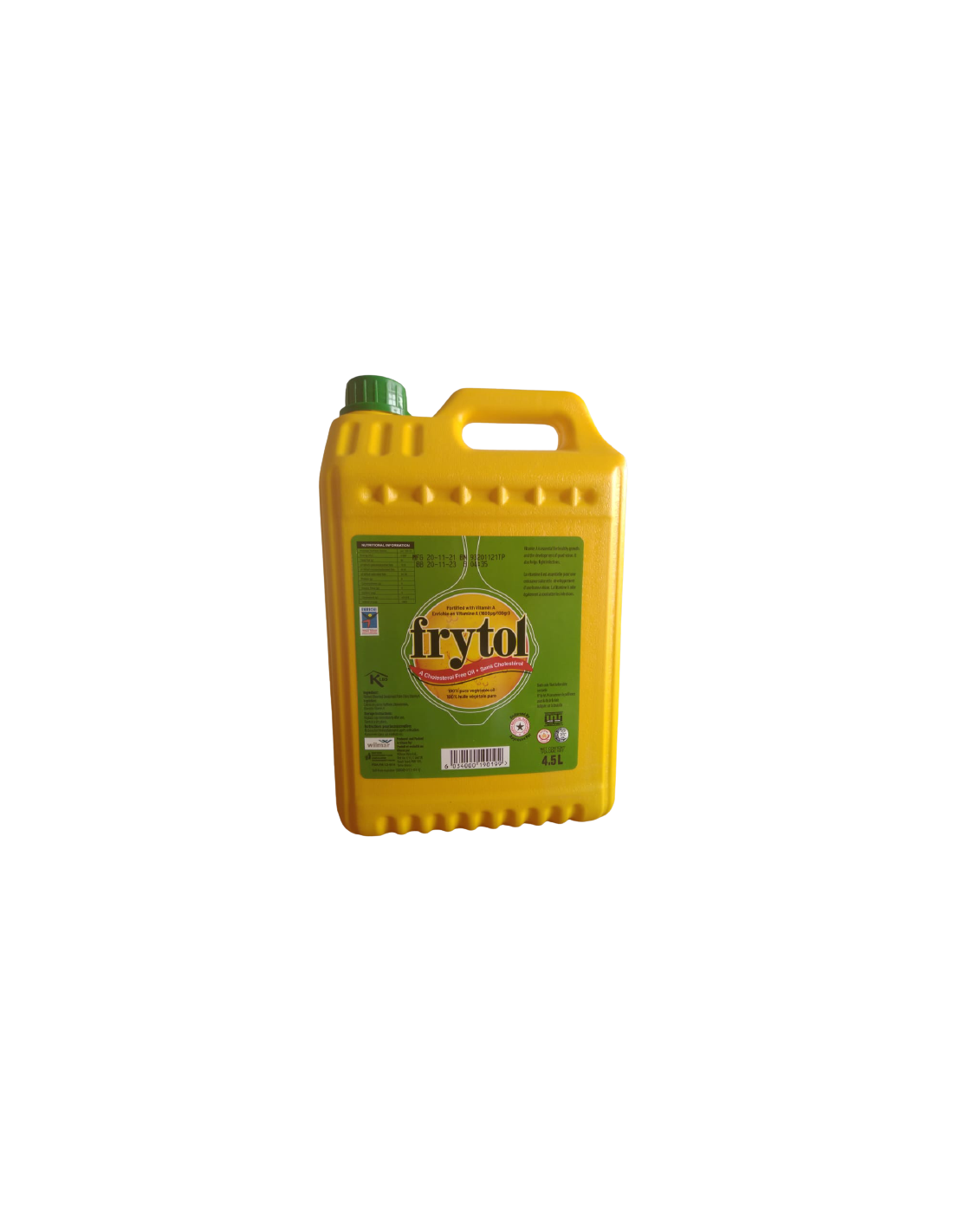 Frytol Vegetable Cooking Oil 4.5L