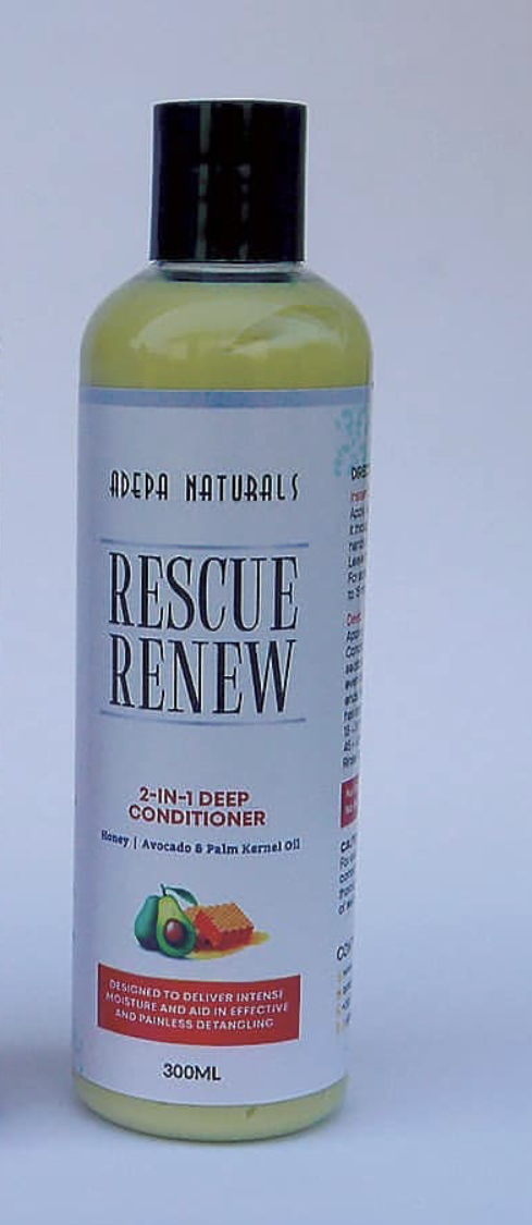 Adepa Rescue Renew 2-In-1 Deep Conditioner, 300ml.