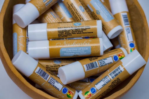 Nasheaba Shea Lip Balm Pack - Unscented - Image 2