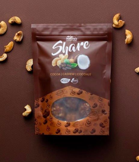 Nature’s Food Share Cocoa | Cashew | Coconut Snack Bites