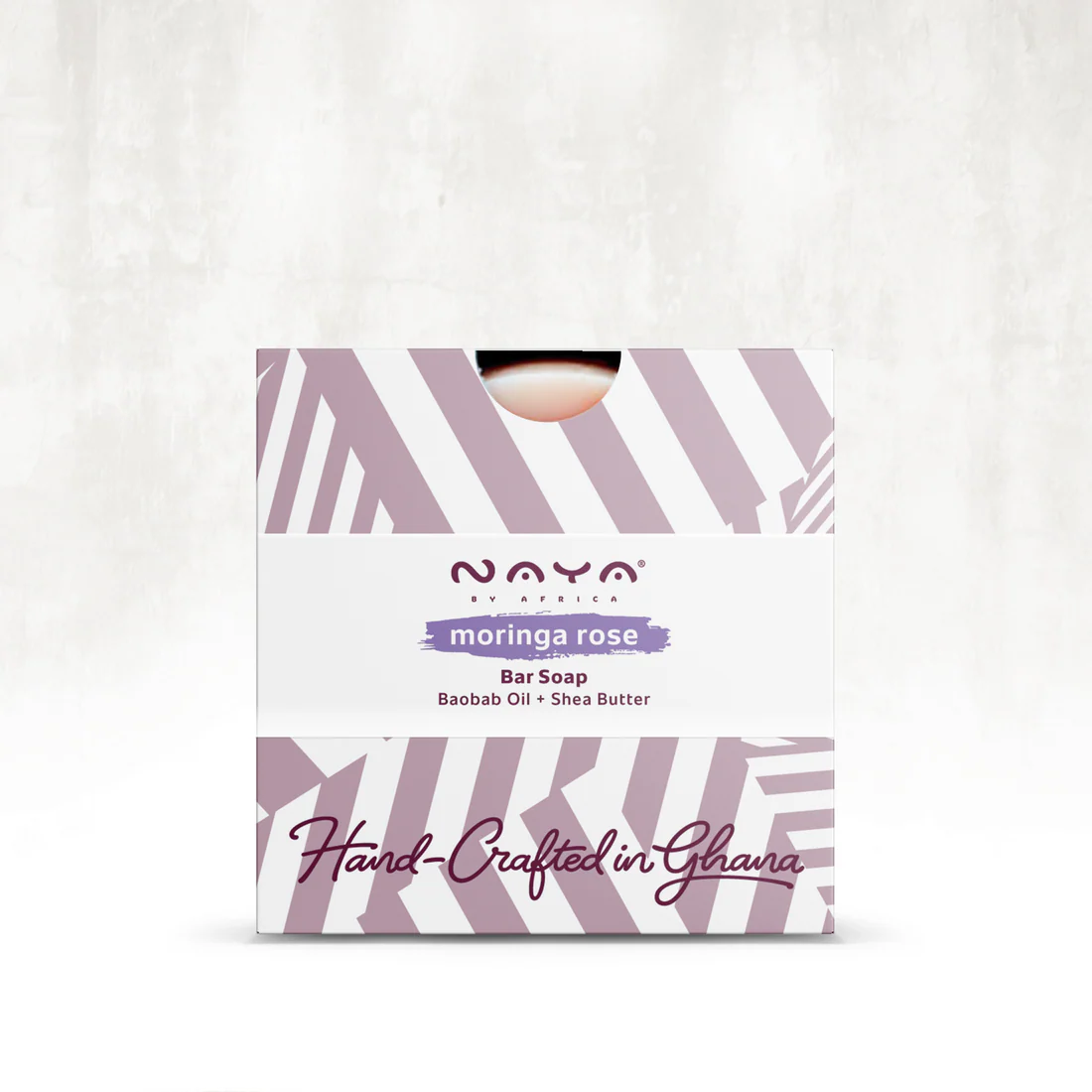 Naya By Africa Moringa Rose Bar Soap
