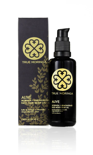 True Moringa Face, Hair And Body Oil (Lemon Grass)