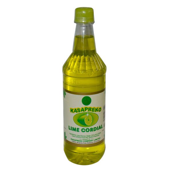 Kasapreko Lime Cordial Bottle (Box of 12)