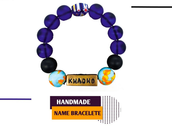 MV Mens Leather Personalized Bracelet