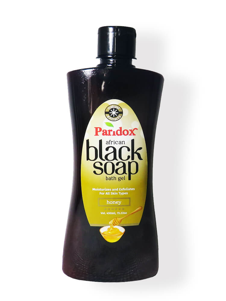 Paridox Black Soap Shower Gel (Honey)