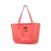 Oye Bean Red Rashida Leather Tote