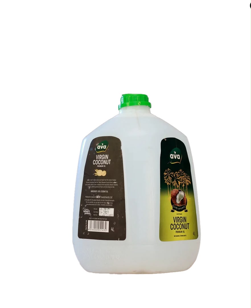 Ava Virgin coconut Oil 4L Gallon