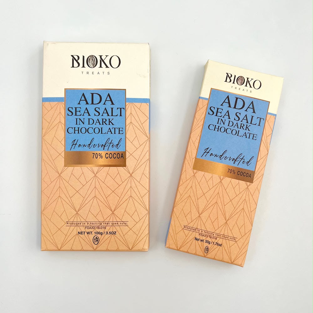 BIOKO TREATS Ada Sea Salt in Dark chocolate