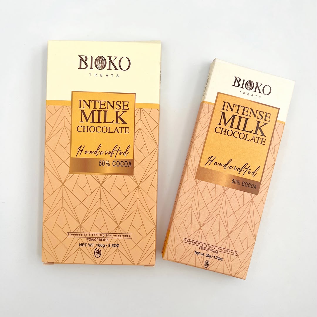 BIOKO-TREATS Intense Milk Chocolate Bar