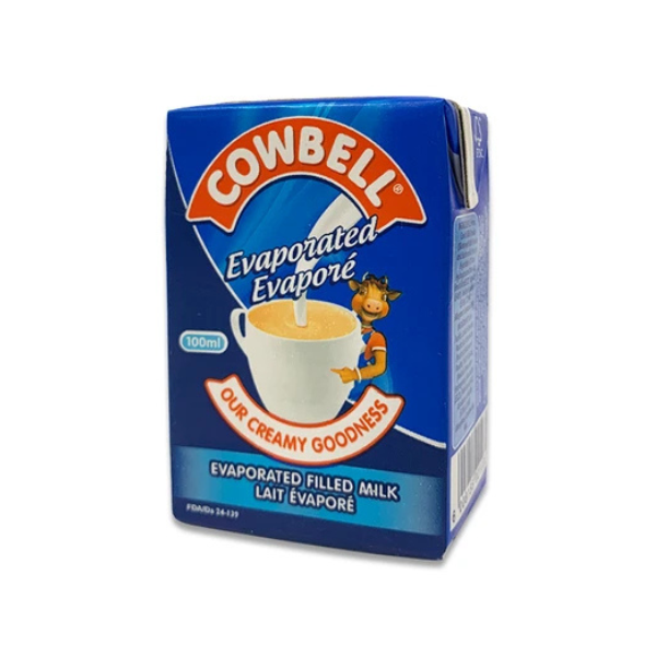 Cowbell Evaporated Filled Milk 100ML