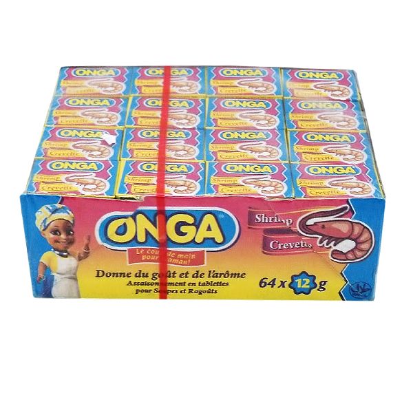 ONGA Shrimp Flavor 64 Pieces 12g