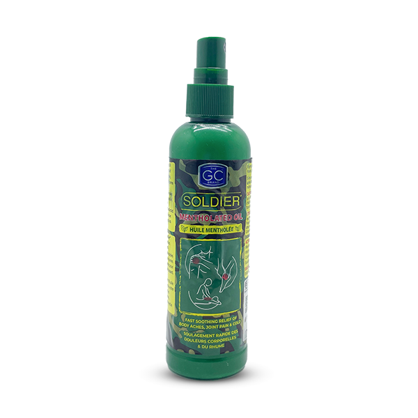 Ghandour Soldier Mentholated Oil 125ml