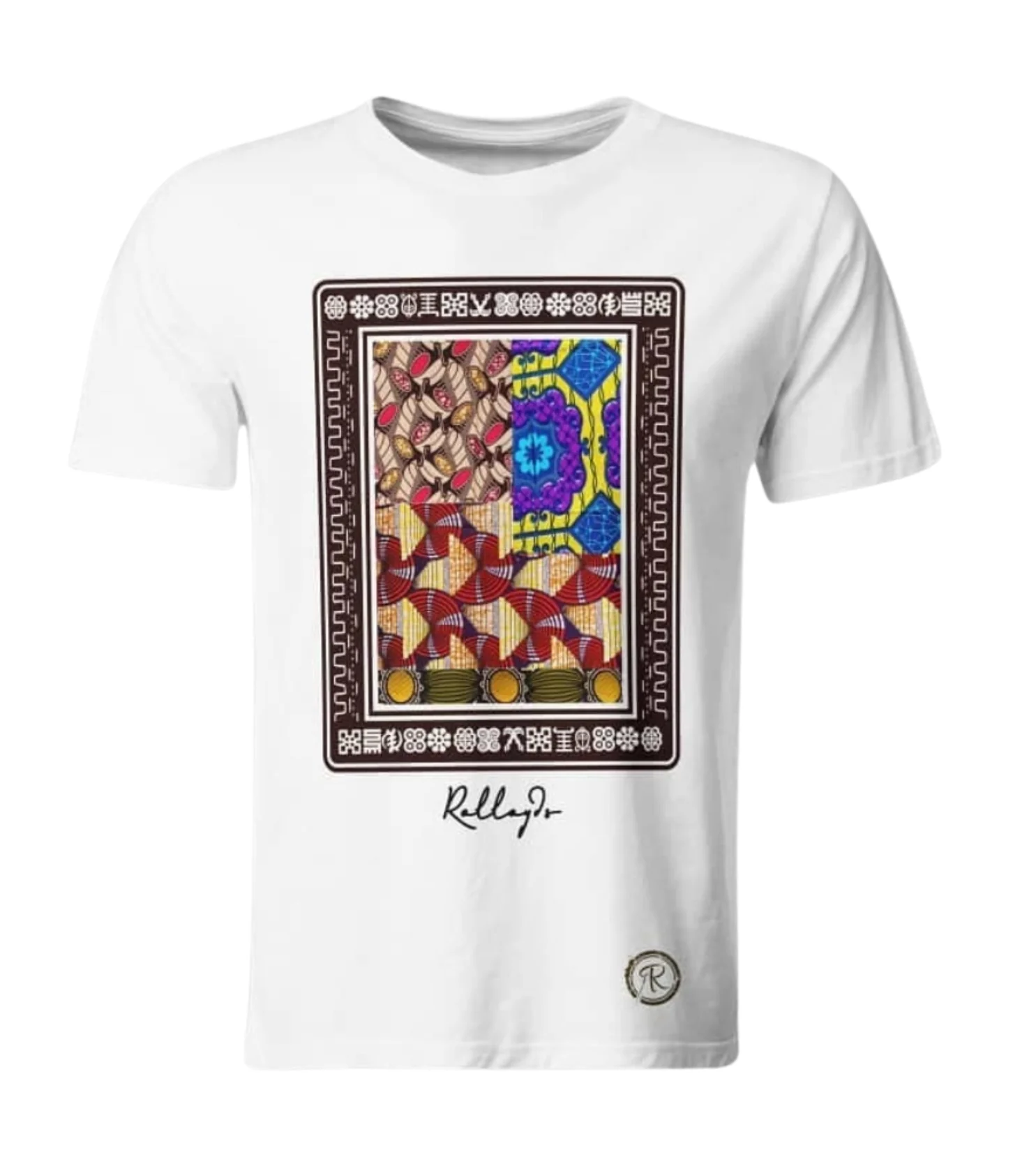 Rolloyds Urban Print Short Sleeve Shirt - Image 2