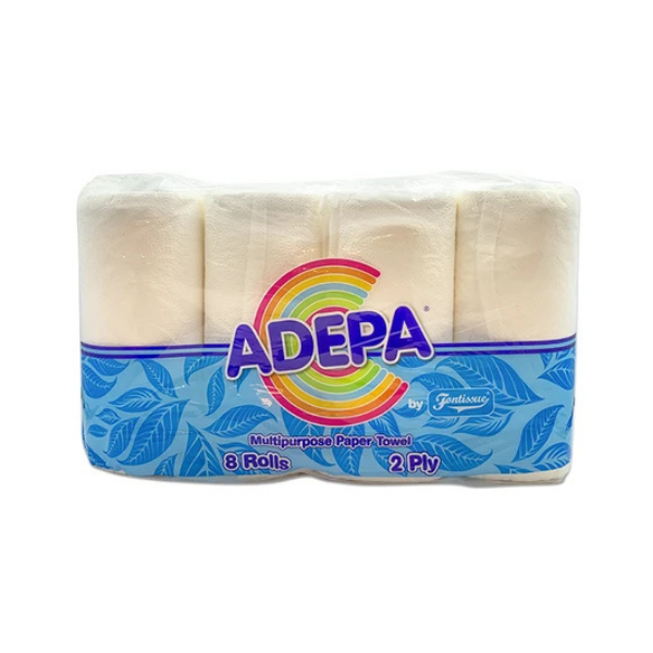 Adepa Multipurpose Towel 8 Rolls