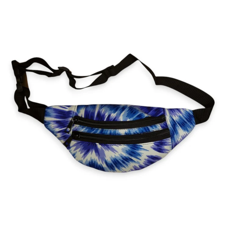 AF- Blue Tie Dye Waist Bag
