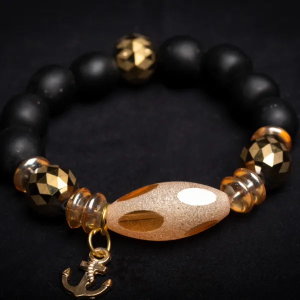 AK Gold Bead Bracelet