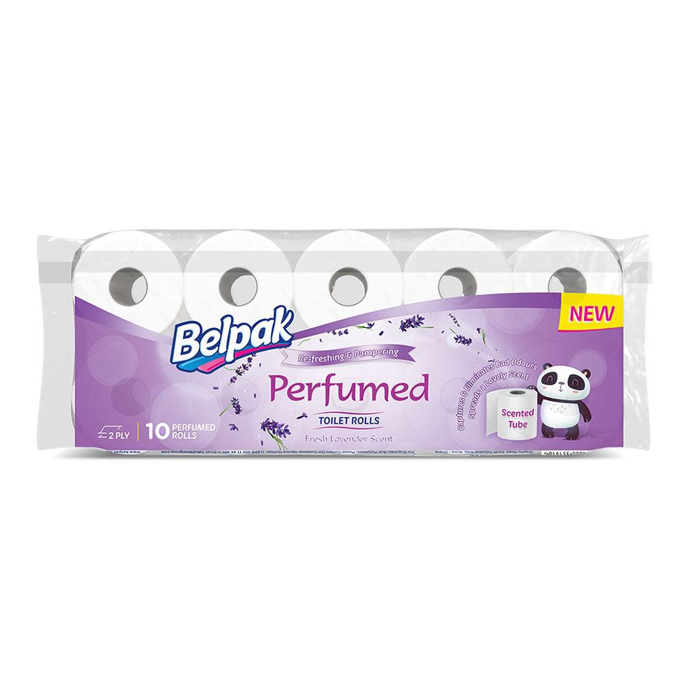 Belpak Perfumed Lavender Toilet Rolls - Image 2