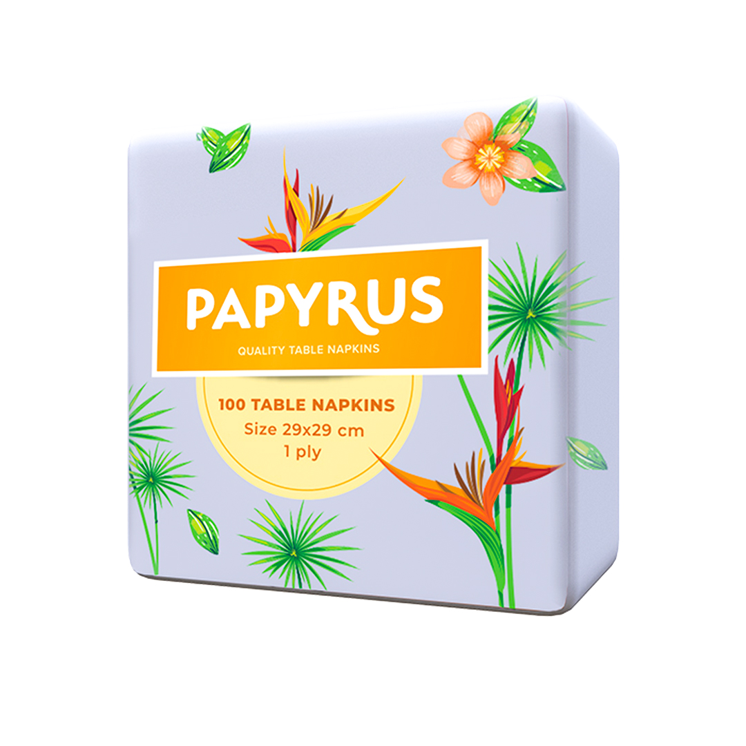 Papyrus Table Napkin 1PLY - 29cm (15 Pack)